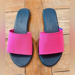 Rothy’s The Slide Size 9.5 Lotus Slip On Sandals